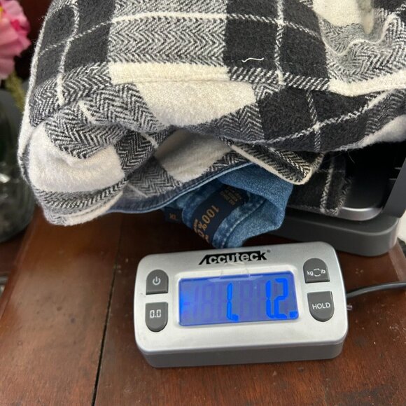 VTg Fryday Club Mens Flannel Jacket XL Plaid Shacket Western Outdoors 17155 - Picture 14 of 14